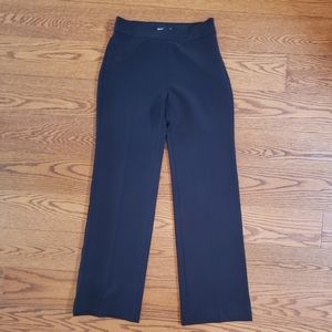 Express Black Wide-Leg Slacks